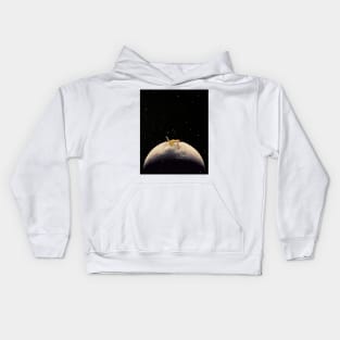 Chill at the Moon Kids Hoodie